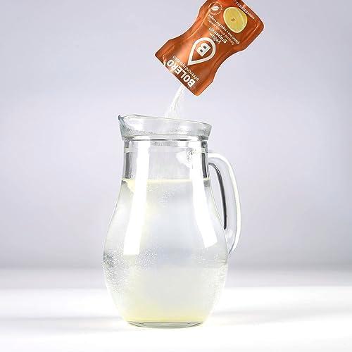 image:imageBolero YELLOW GRAPEFRUIT 24x3g Jus en poudre sans sucre dulcor la stvia vitamine C pour enfants et sportifs sans gluten vgtalien saveur de pamplemousse jaune