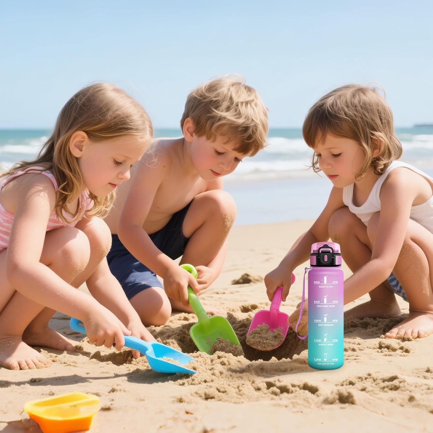 image:imageMotswedi Gourde Sport 500ml Anti Fuite Gourde Enfant Rutilisable Bouteille deau sans BPA Bouteille Reutilisable pour Adulte Randonne lcole Fitness Yoga Rose Rouge ampamp CyanRose Rouge Cyan