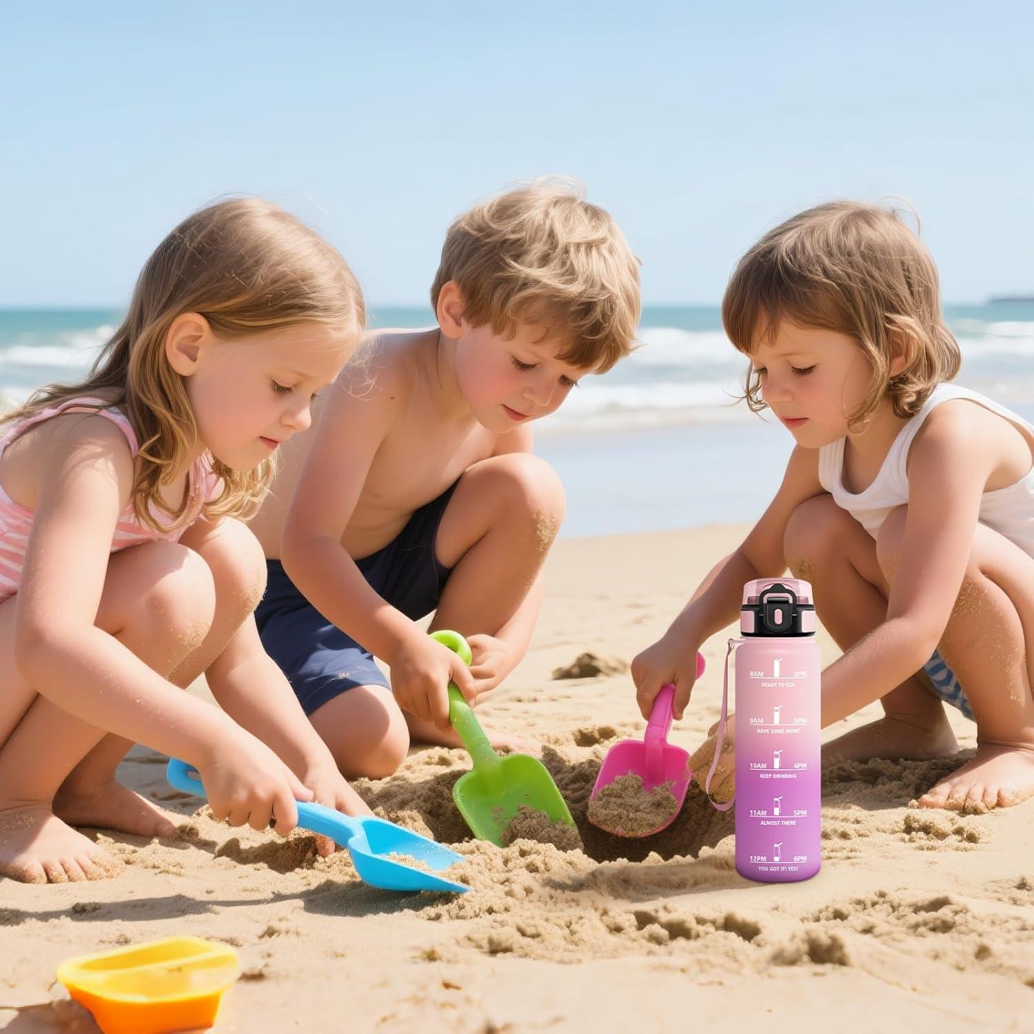 image:imageMotswedi Gourde Sport 500ml Anti Fuite Gourde Enfant Rutilisable Bouteille deau sans BPA Bouteille Reutilisable pour Adulte Randonne lcole Fitness Yoga Rose Rouge ampamp CyanRose Clair Rose Rouge