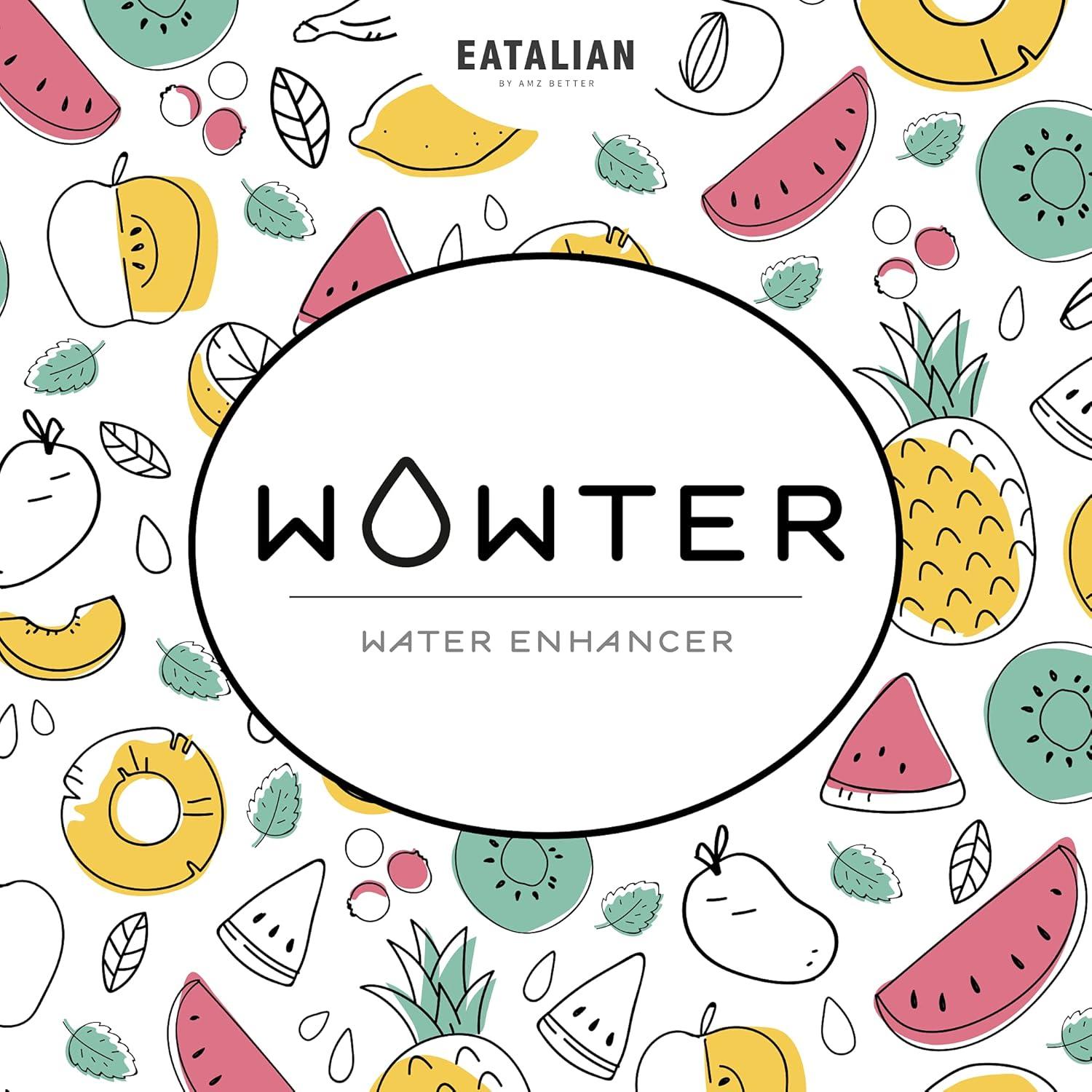 image:imageWOWTER by AMZ BETTER Poudre Pour Aromatiser leau 12 Sachets de Poudre de Saveur Dragon Fruit Sans Calories Sans OGM Sans Gluten Sans Sucre Made in Italy 48 gDRAGON FRUIT