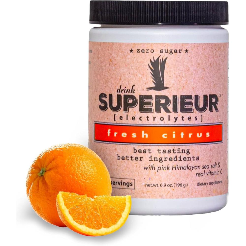 image:imagelectrolytes suprieurs Poudre dlectrolyte Fresh Citrus 69 oz
