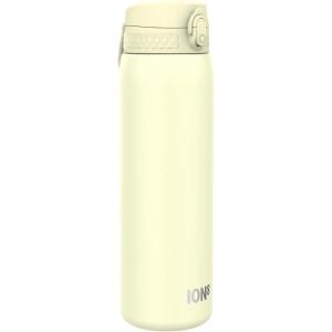ION8 Gourde Inox Léger 1 Litre, Non Isolé, Anti-Fuite, Facile à Ouvrir, Verrouillage Sécurisé, Lavable au Lave-Vaisselle, Poignée de Transport, Acier Inoxydable, 1200ml, Bleu Marine Cendré(Eco)