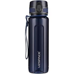 UZSPACE Gourde Sport 500ml/750ml/950ml – Gourde Sans BPA Étanche – Pour Vélo, Fitness, Extérieur(Bleu)