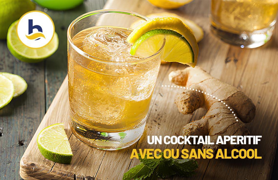 image:imageBAMIBENI Jus de gingembre concentr 12x330 ml Made in France Boisson tropicale peu sucre Sans alcool 100 naturelle et sans additifs artificiels