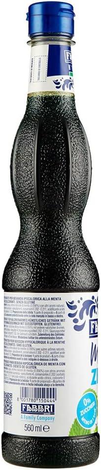 image:imageFabbri Sirop Zero 560ml Sans Sucres Ajouts Fleur de SureauMenthe