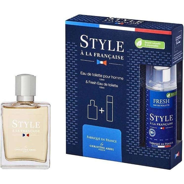 image:imageChristine ARBEL coffret collection Eau de Toilette Style la Franaise ORIGINAL CLASSIQUE SPORT Parfum pour Homme 3 x Vapo 30ml Fabriqu en France200 ml Lot de 1