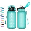 17oz-500ml | Paille | Mat Bleu-vert