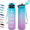 32oz-1000ml | Paille | Bleu + Lilas