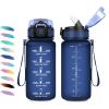 17oz-500ml | Paille | Mat Marine Bleu