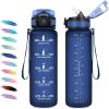32oz-1000ml | Paille | Mat Marine Bleu