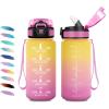 17oz-500ml | Paille | Jaune + Rose