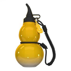 Bouteille de boisson en forme de citrouille, bouteille d&rsquo;eau sportive pour citrouille | Bouteille d&rsquo;eau de citrouille d&rsquo;hydratation sportive de 800 ml – Nouvelle bouteille d&rsquo;eau pour les(Or)