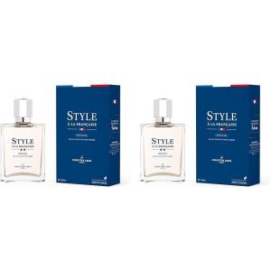 Christine ARBEL coffret collection Eau de Toilette Style à la Française ORIGINAL + CLASSIQUE + SPORT – Parfum pour Homme – 3 x Vapo 30ml Fabriqué en France(100 ml (Lot de 2))