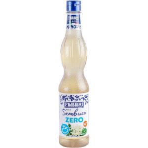 Fabbri Sirop Zero 560ml Sans Sucres Ajoutés (Fleur de Sureau)(Fleur de Sureau)
