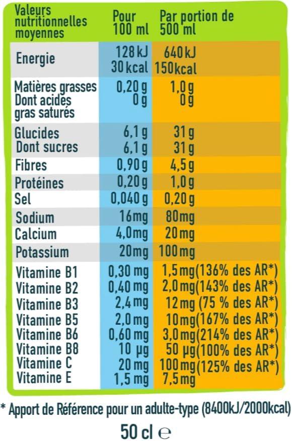 image:imageANDROS Boisson Isotonique Fruits Rouges 50cl500 ml Lot de 1