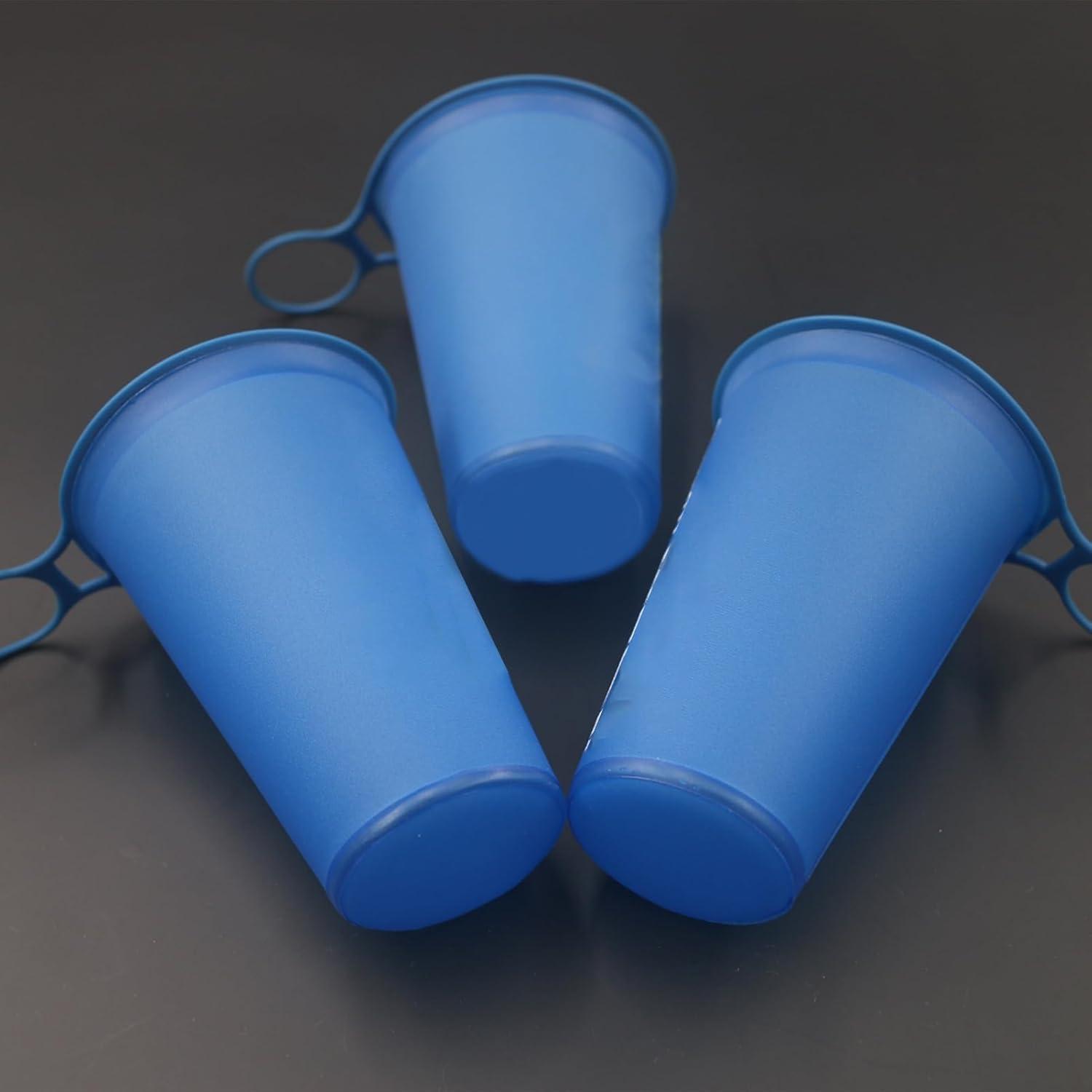 image:imageBouteille deau pliable Tasse de boisson sportive de 200 ml tasse deau extrieure en silicone bouteille de voyage portable pour salle de sport randonne cyclisme Idal pour lescalade lentr