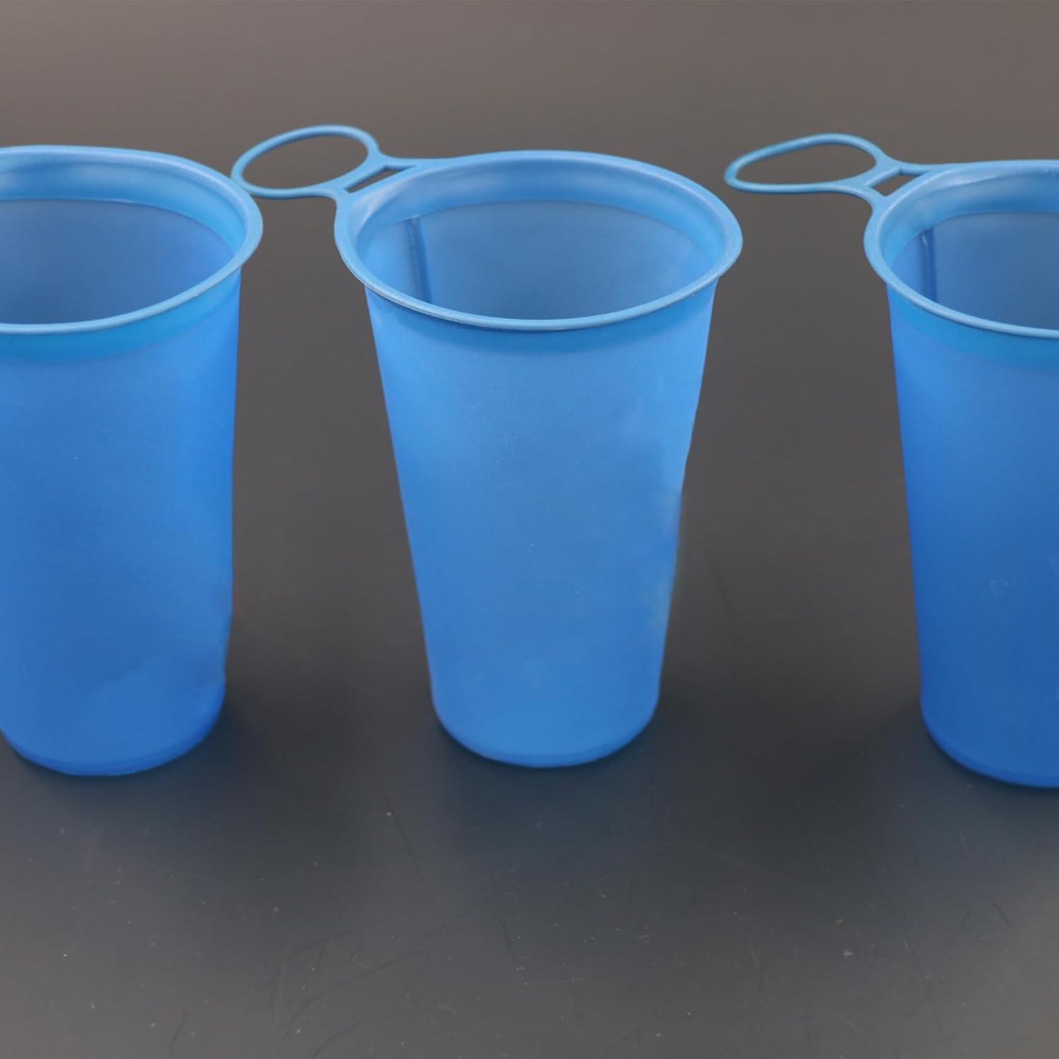image:imageBouteille deau pliable Tasse de boisson sportive de 200 ml tasse deau extrieure en silicone bouteille de voyage portable pour salle de sport randonne cyclisme Idal pour lescalade lentr