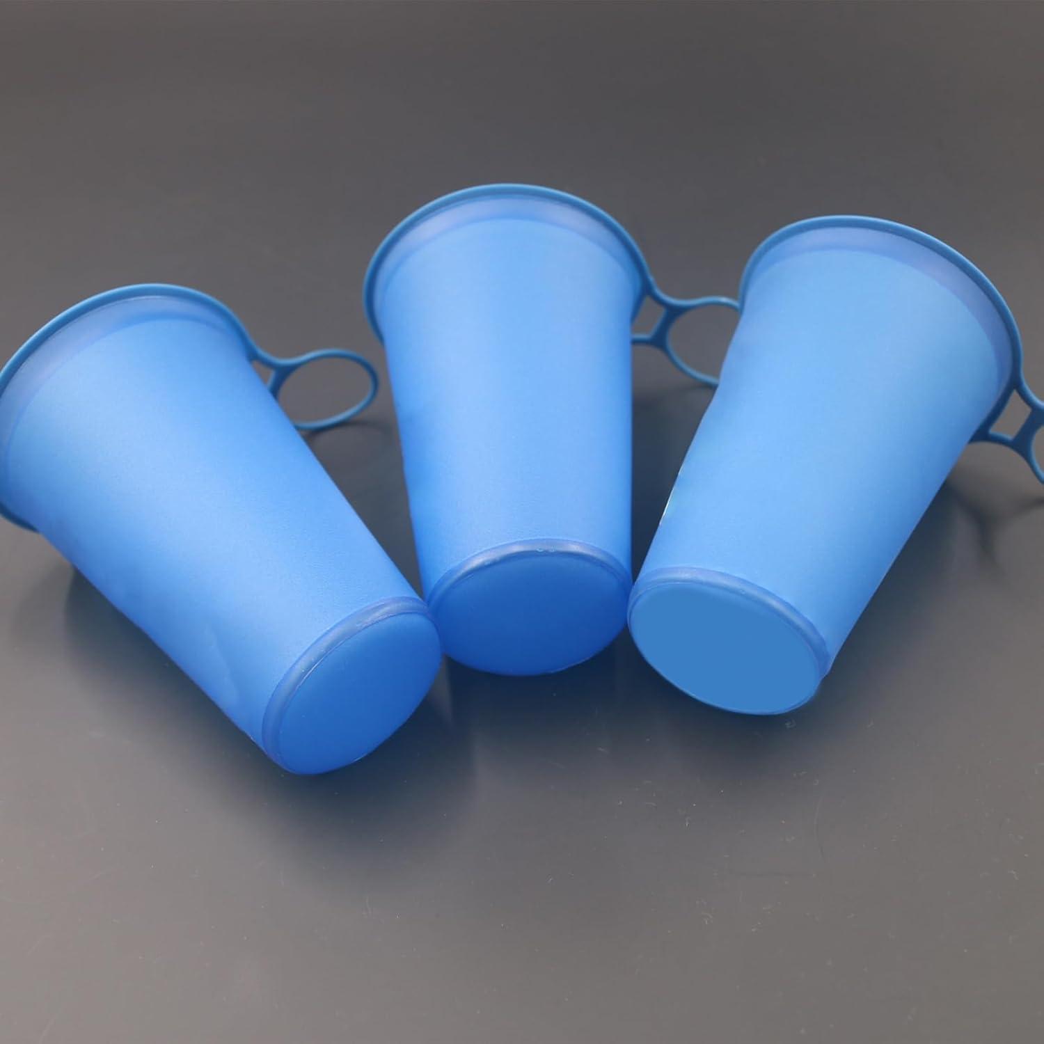 image:imageBouteille deau pliable Tasse de boisson sportive de 200 ml tasse deau extrieure en silicone bouteille de voyage portable pour salle de sport randonne cyclisme Idal pour lescalade lentr