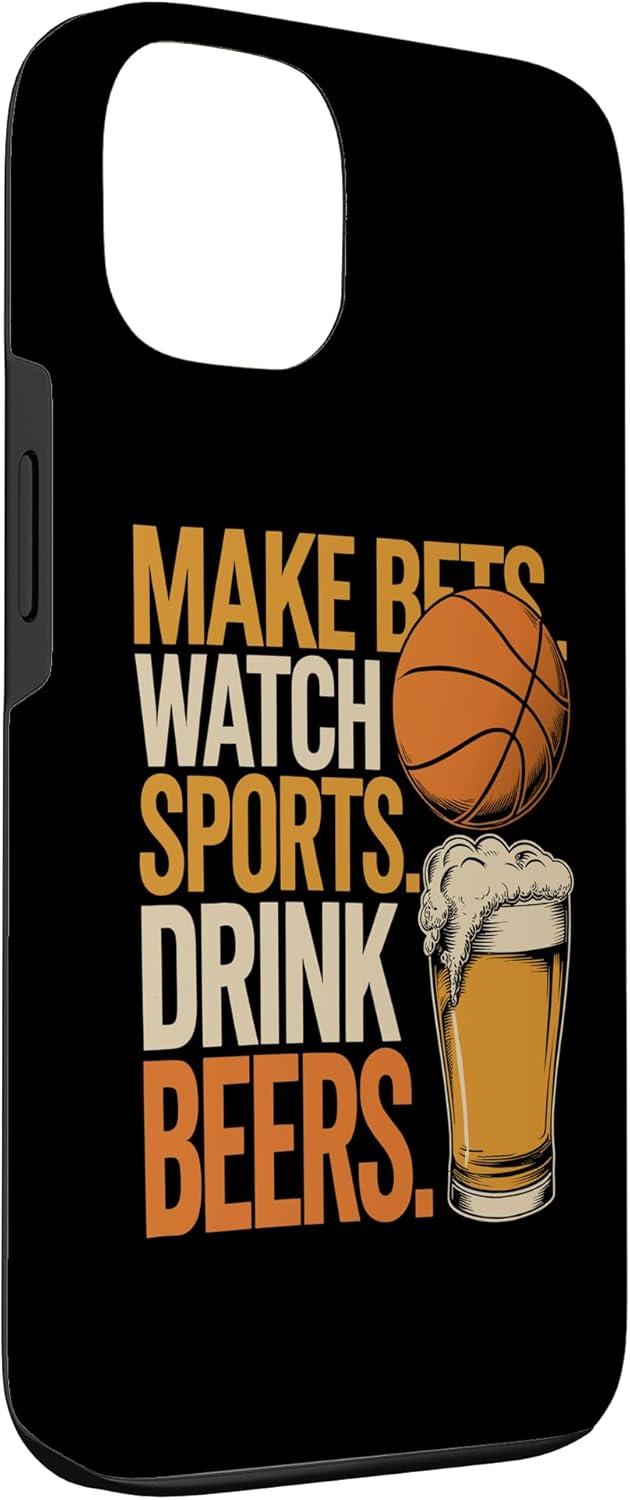 image:imageFaites des paris Regardez des boissons sportives Boire des bires Amusantes Paris Boire Coque pour iPhone XS MaxiPhone 13