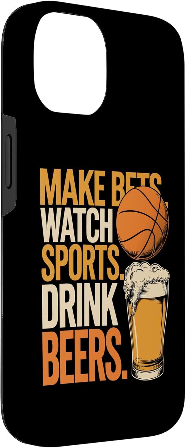 image:imageFaites des paris Regardez des boissons sportives Boire des bires Amusantes Paris Boire Coque pour iPhone XS MaxiPhone 14