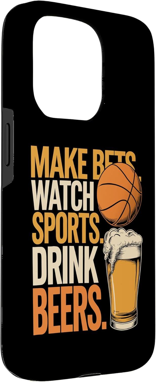 image:imageFaites des paris Regardez des boissons sportives Boire des bires Amusantes Paris Boire Coque pour iPhone XS MaxiPhone 15 Pro
