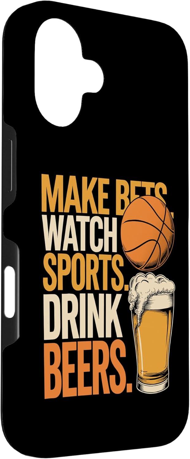 image:imageFaites des paris Regardez des boissons sportives Boire des bires Amusantes Paris Boire Coque pour iPhone XS MaxiPhone 16
