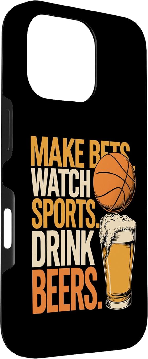 image:imageFaites des paris Regardez des boissons sportives Boire des bires Amusantes Paris Boire Coque pour iPhone XS MaxiPhone 16 Pro