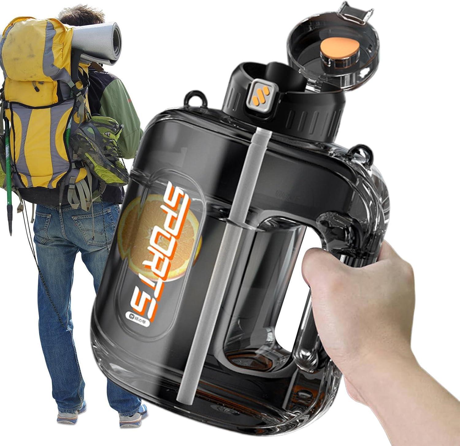 image:imageGourde SportiveCruche Boisson Extrieure Bouteille dEau AntiFuite 1500ml pour Bureau Voyages Salle de Sport Randonne Camping