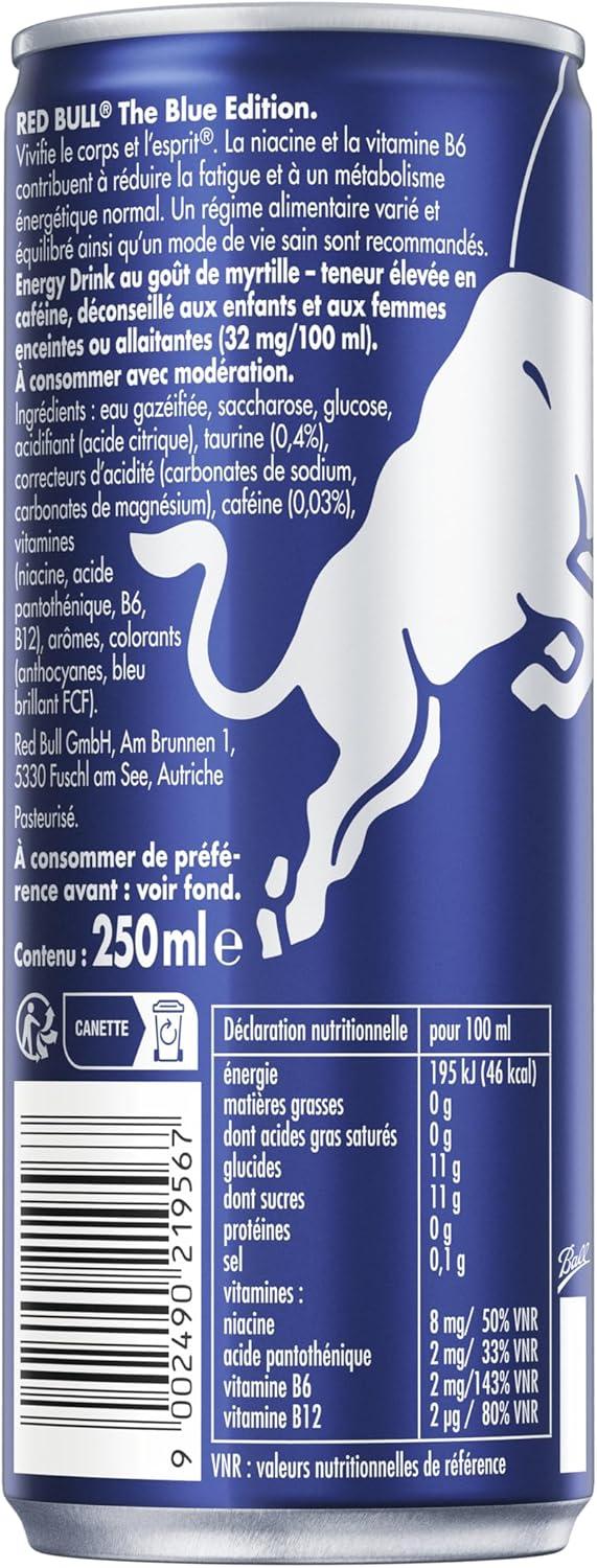 image:imageRed Bull Boisson nergisante got CocoAa 250ml lot de 24 canettesMyrtille