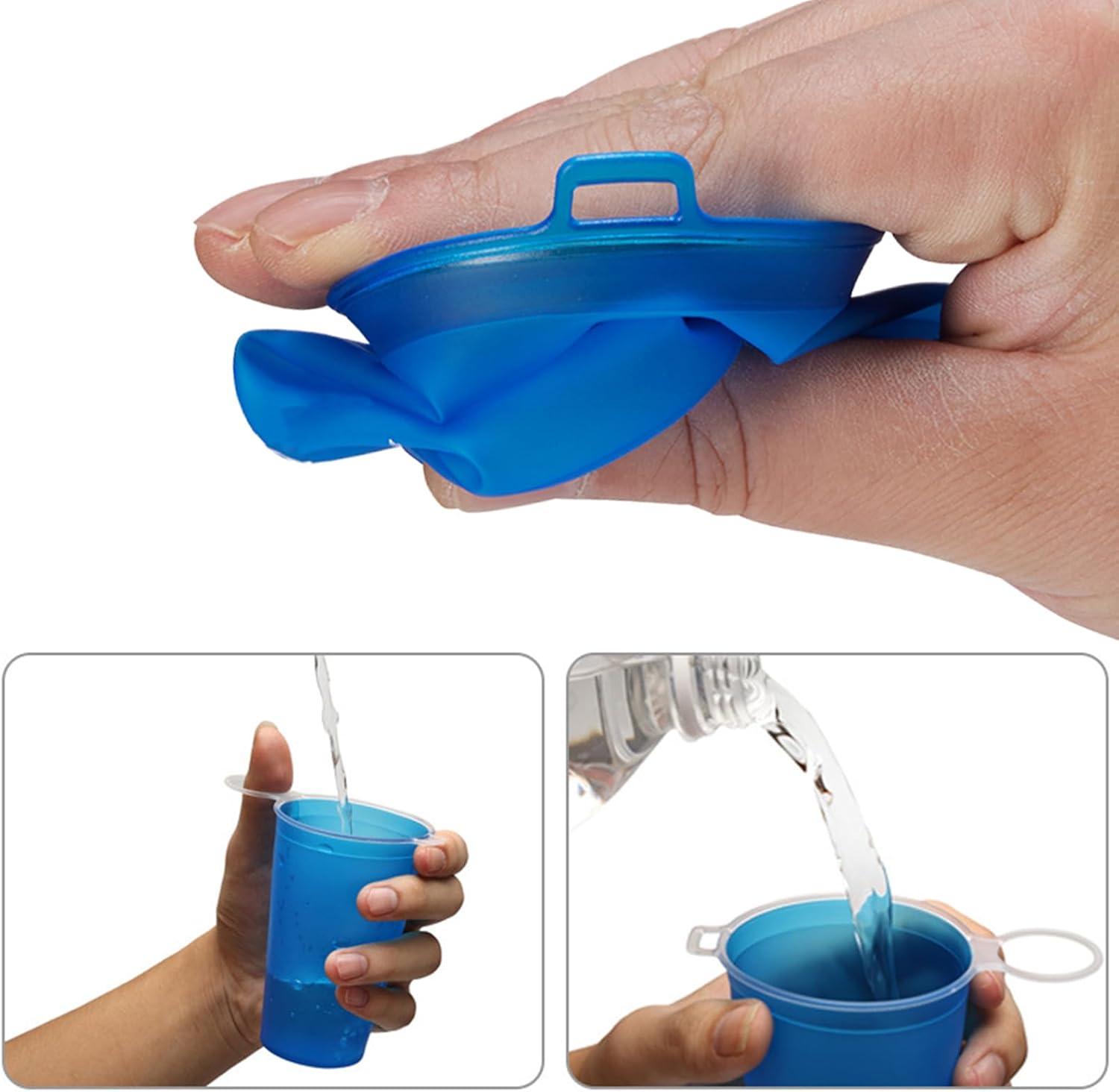 image:imageRutilisables Gourde dEau Sportive 85 Oz Tasse Boisson Pliable pour Hommes Femmes Jeunes Athltes Fitness Salle de Sport cole PiqueNique Extrieur Rassemblement Familial Fte