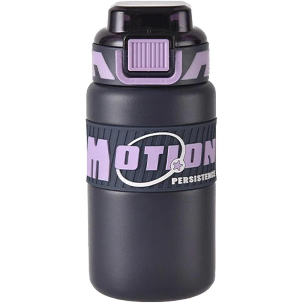 image:imageGnrique Gourde dEau Sportive Gourde De Voyage 640ml Avec Paille En Acier InoxydableIdale pour les Boissons les Voyages les tudiants la Randonne les Activits de Plein Air lAlpinismeViolet