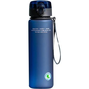 Générique Bouteille d&rsquo;eau sportive, bouteille d&rsquo;eau à vélo | Bouteille d&rsquo;eau filtrante de la fuite de grande capacité 800 ml – Conteneurs de boissons anti-chute pour le vélo, les sports, les voyages(Bleu)