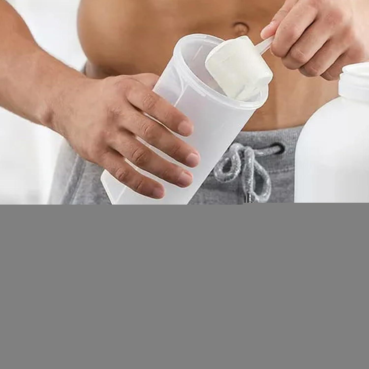 image:imageEntonnoir pour poudre de protines Rcipient pour boissons lectrolytiques 50 ml mini bote poudre avec mousqueton pour adultes voyage gym travail
