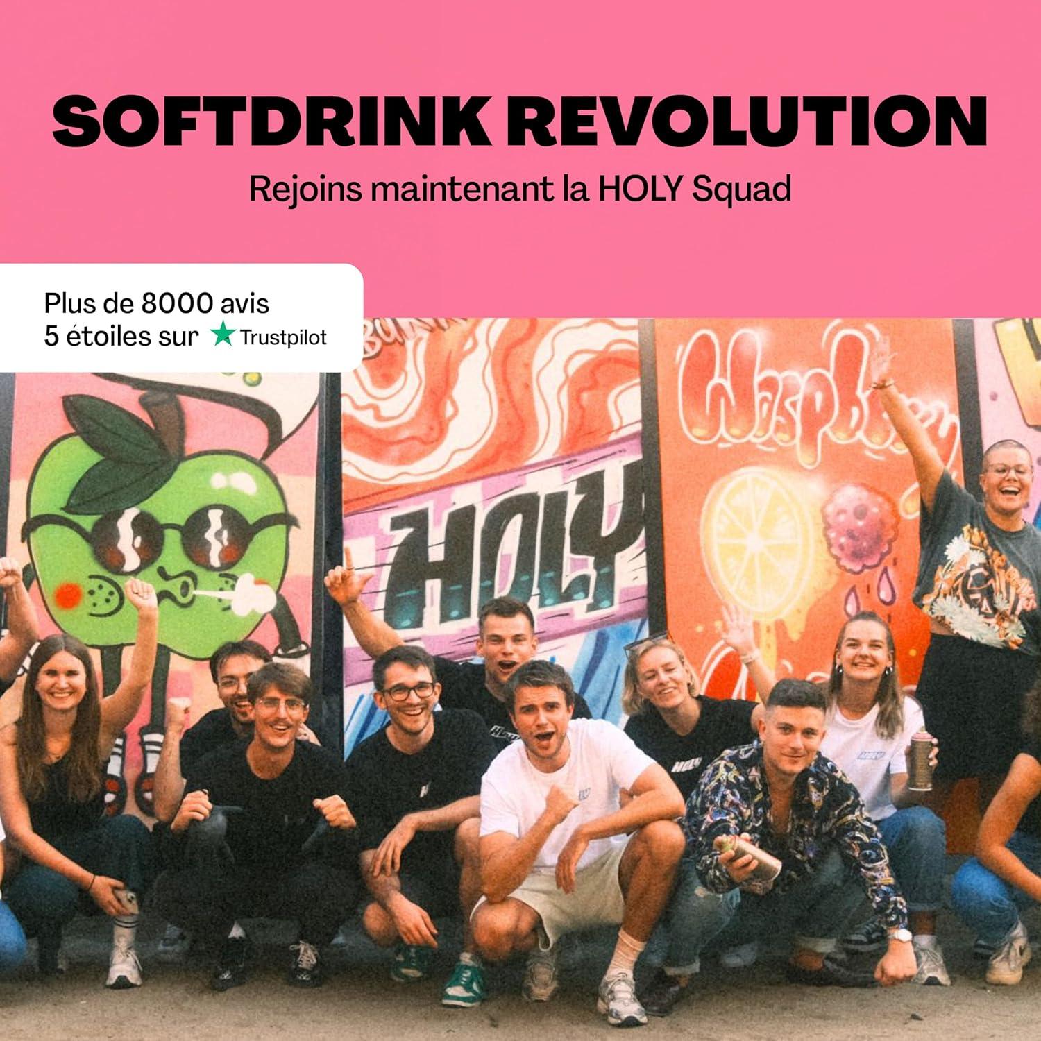 image:imageHOLY Hydration Coconut 50 portions dlectrolytes et minraux prcieux Boisson hydratante Vgtalien avec armes de fruits 100 naturels 350 gCranberry