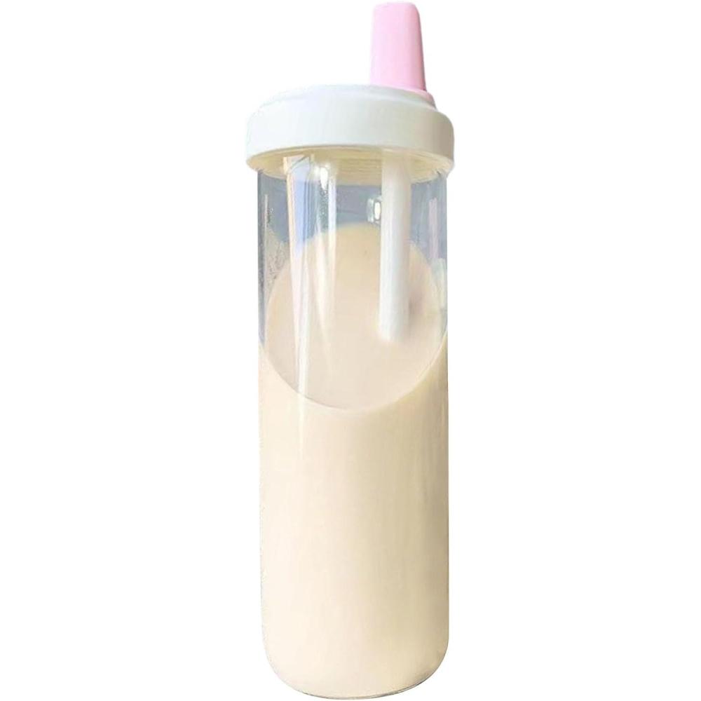 image:imageBouteille deau De Capacit Tasse Transparence avec Un Couvercle pour Une Boisson Loffice Gymnase Extrieur Utilise Une Bouteille Boisson Sportive leveP
