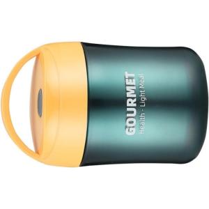 Bouteille de boisson sportive large 550 ml avec isolation sous vide en acier inoxydable Rétention froide thermique pour activités de plein air Flacons thermiques Acier inoxydable Grand(Jaune (Milo Yellow))