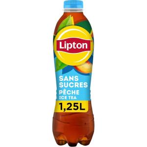 LIPTON PECHE ZERO PET 1,25L