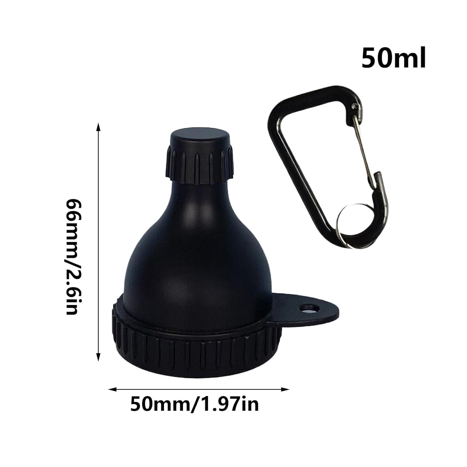 image:imageEntonnoir de supplment Rcipient pour boissons lectrolytiques 50 ml mini bote poudre avec pour adultes voyage gym travail