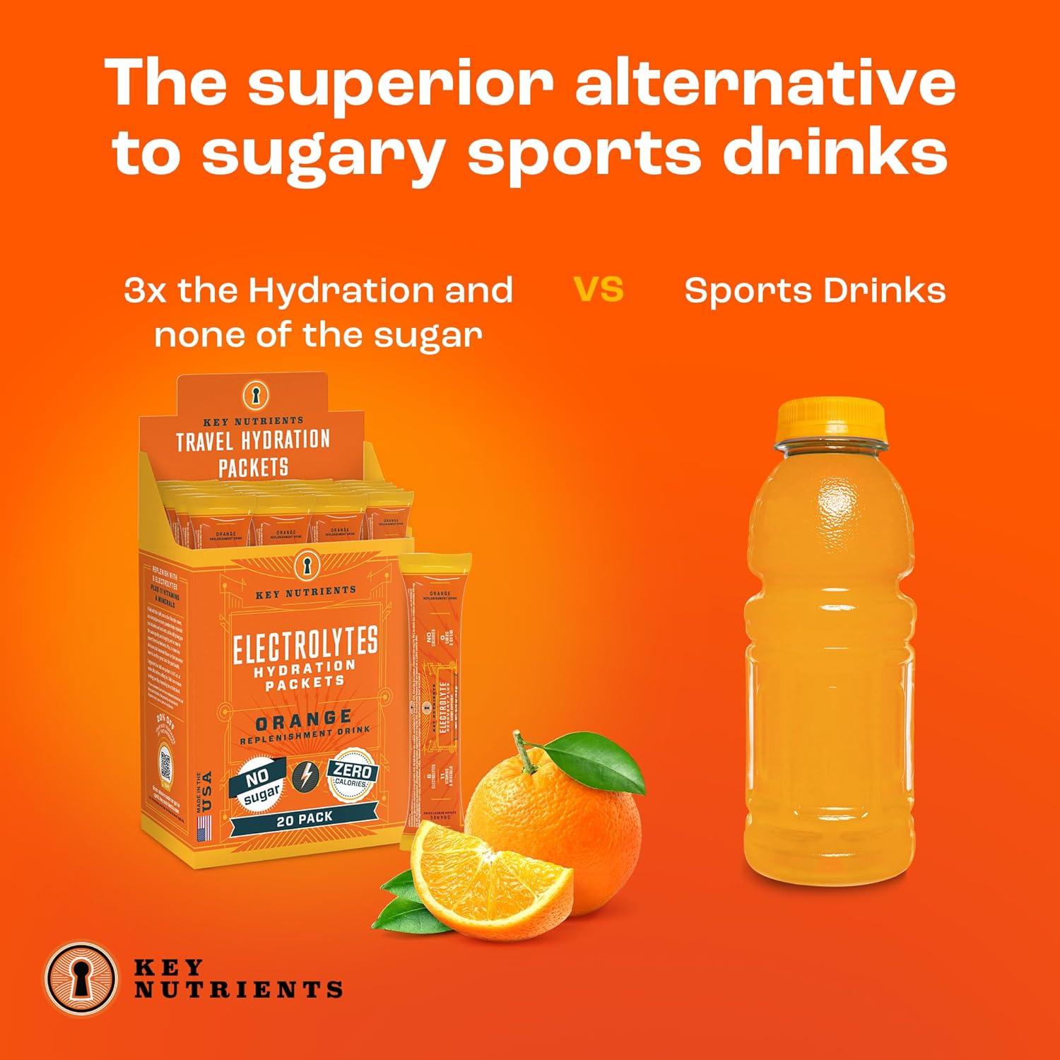 image:imageKey Nutrients Poudre dlectrolytes Orange 20 portions lectrolytes Sans Sucre Poudre dlectrolyte Keto Sans gluten Sans Sucre Additif Magnsium Potassium Poudre dlectrolytes