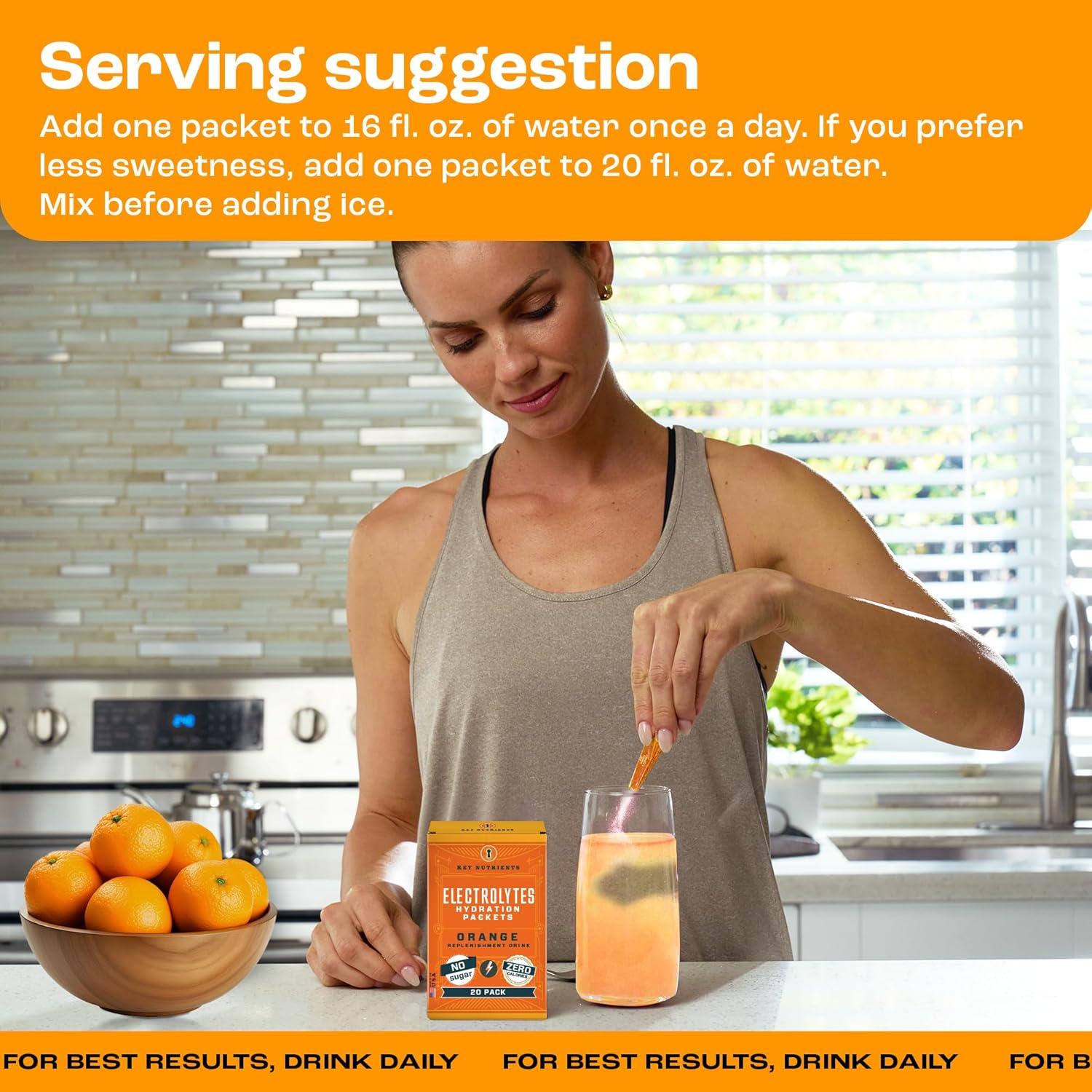 image:imageKey Nutrients Poudre dlectrolytes Orange 20 portions lectrolytes Sans Sucre Poudre dlectrolyte Keto Sans gluten Sans Sucre Additif Magnsium Potassium Poudre dlectrolytes