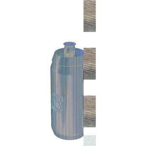 POLISPORT 8646300003 – Bidon vélo du modèle R Collection R750 d&rsquo;une contenance de 750ml. Bouteille d&rsquo;eau pour cyclistes sans BPA en couleur bleu(Noir)