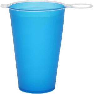 Réutilisables | Gourde d&rsquo;Eau Sportive 8,5 Oz,Tasse à Boisson Pliable pour Hommes Femmes Jeunes Athlètes Fitness Salle de Sport École Pique-Nique Extérieur Rassemblement Familial Fête