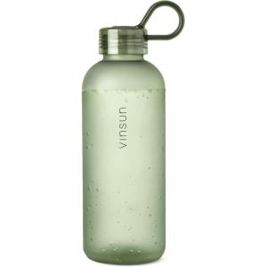 VINSUN Gourde Sport 650ml avec Poignée – Réutilisable, Sans BPA, Tritan, Étanche – Bouteille d&rsquo;Eau légère pour Sport, Excursion, École, Bureau(Vert)