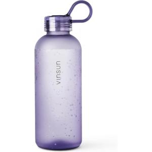 VINSUN Gourde Sport 650ml avec Poignée – Réutilisable, Sans BPA, Tritan, Étanche – Bouteille d&rsquo;Eau légère pour Sport, Excursion, École, Bureau(Violet)