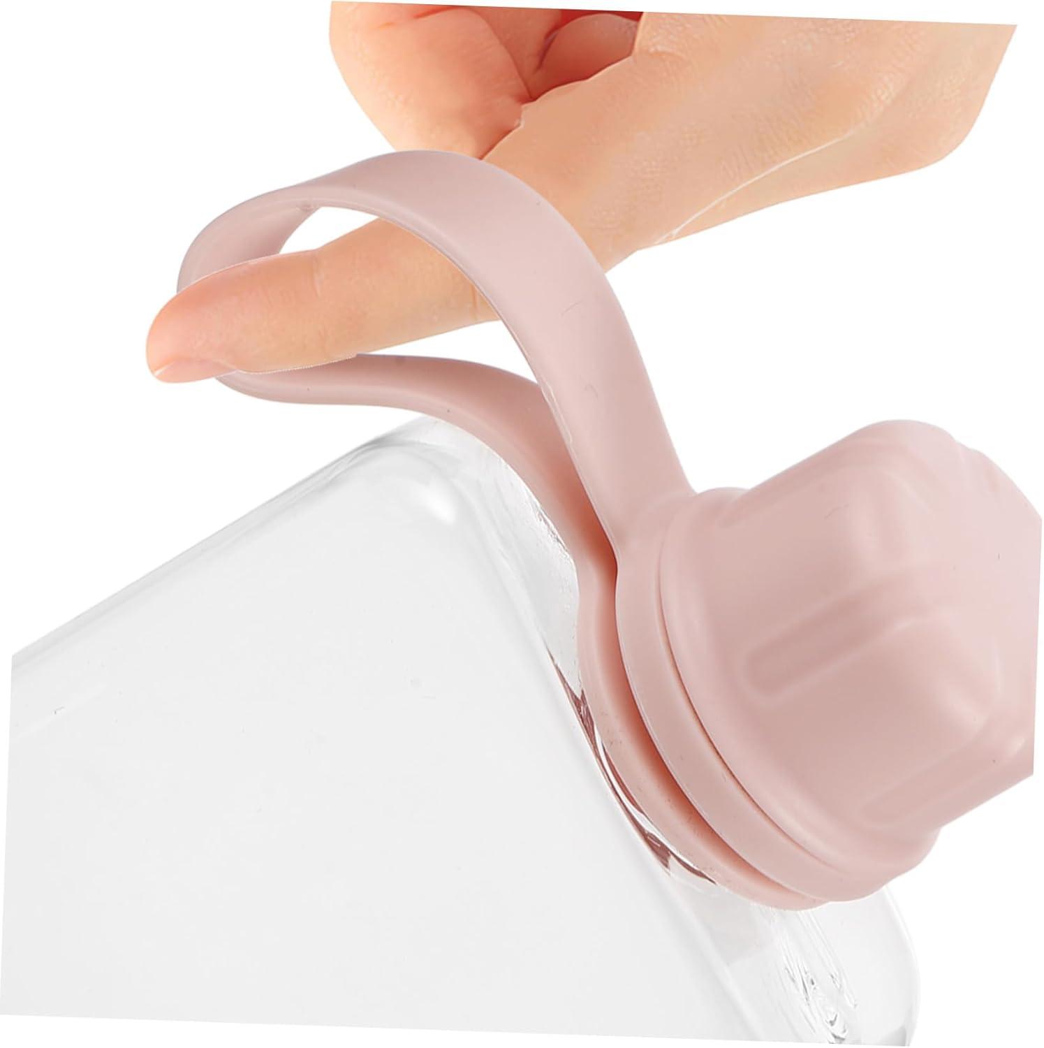 image:imageBESPORTBLE 2pices Petite Bouteille Eau Plate De Voyage De tanche Et Lgre pour Boissons Sportives Voyages Travail Et Camping