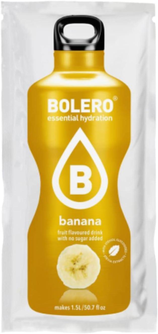 image:imageBolero Drink Dragonfruit 12 x 9 g Suffisant pour 15 l 25 l boisson sans sucre et sans gaz carbonique Sans aspartame Sucr la stviaBanane