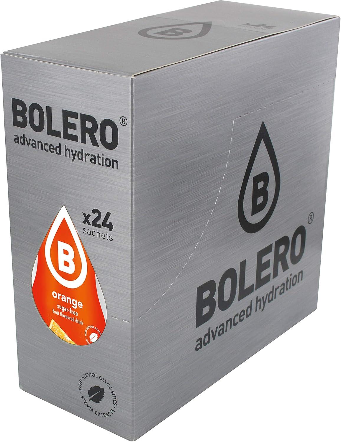 image:imageBolero Drink Dragonfruit 12 x 9 g Suffisant pour 15 l 25 l boisson sans sucre et sans gaz carbonique Sans aspartame Sucr la stviaOrange