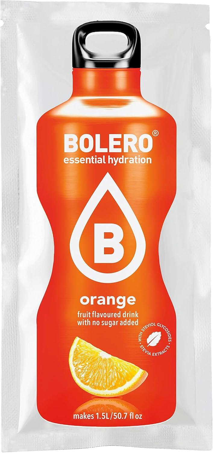 image:imageBolero Drink Dragonfruit 12 x 9 g Suffisant pour 15 l 25 l boisson sans sucre et sans gaz carbonique Sans aspartame Sucr la stviaOrange