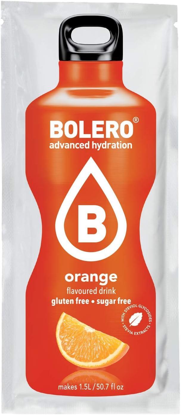 image:imageBolero Drink Dragonfruit 12 x 9 g Suffisant pour 15 l 25 l boisson sans sucre et sans gaz carbonique Sans aspartame Sucr la stviaOrange