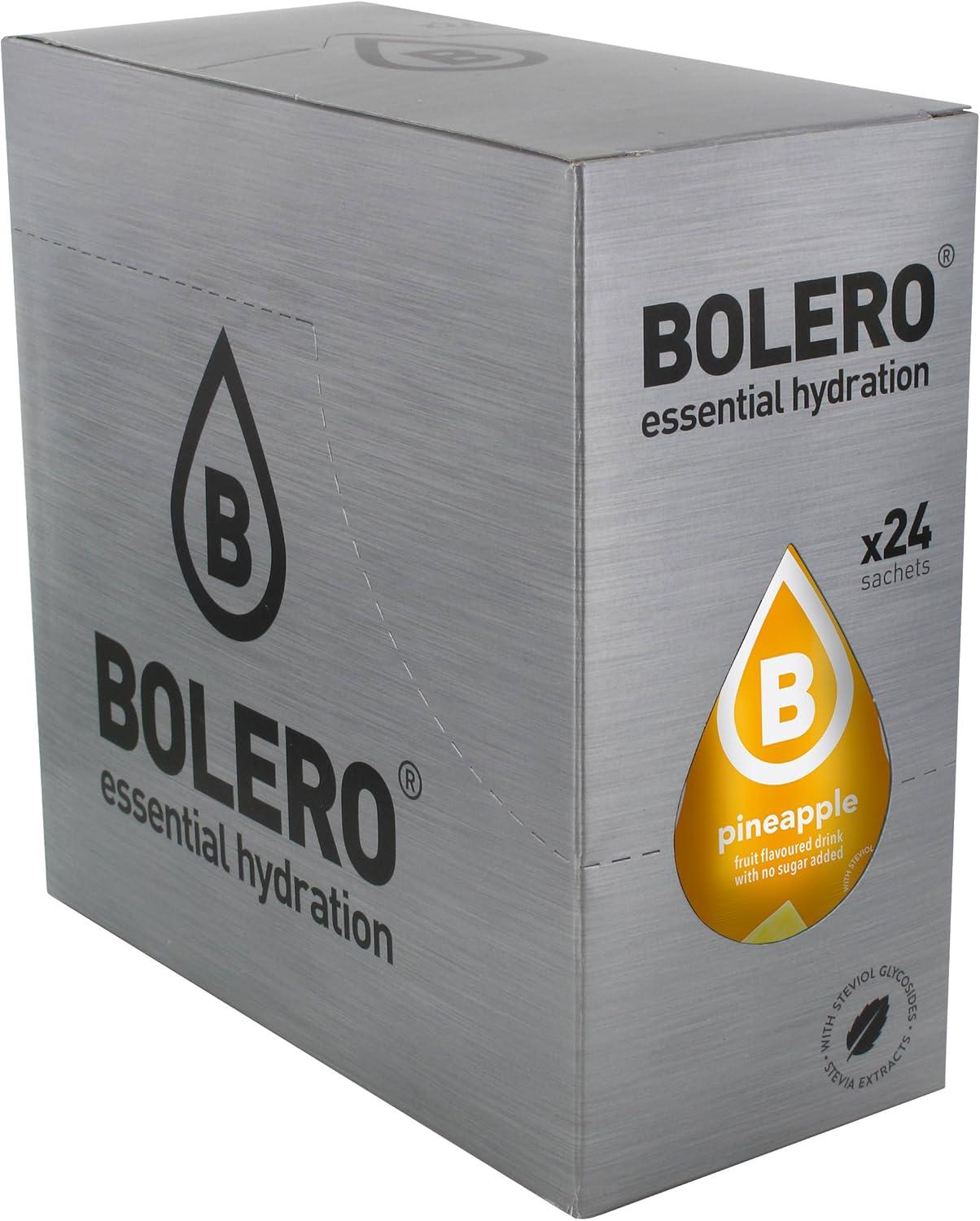 image:imageBolero Drink Dragonfruit 12 x 9 g Suffisant pour 15 l 25 l boisson sans sucre et sans gaz carbonique Sans aspartame Sucr la stviaPineapple